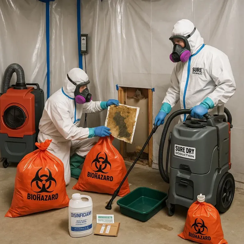 Contaminated Water Handling Protocols process in Wyoming County, WV